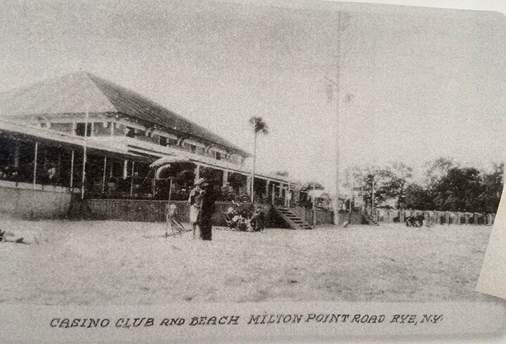 old clubhouse exterior
